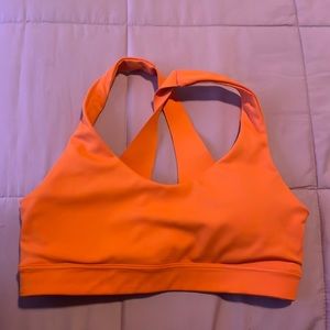 Bright Orange Old Navy Sports Bra. Size XS.